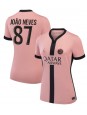 Billige Paris Saint-Germain Joao Neves #87 Tredjedrakt Dame 2024-25 Kortermet